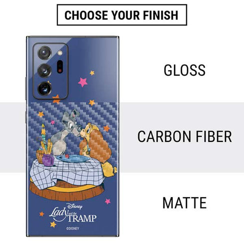 Disney Lady & The Tramp Bella Notte Galaxy Note20 Ultra 5G Skin