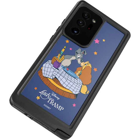 Disney Lady & The Tramp Bella Notte Galaxy Note20 Ultra 5G Waterproof Case