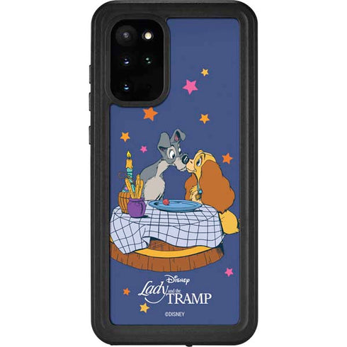 Disney Lady & The Tramp Bella Notte Galaxy S20 Plus Waterproof Case