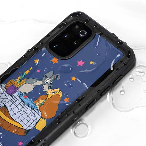 Disney Lady & The Tramp Bella Notte Galaxy S20 Plus Waterproof Case