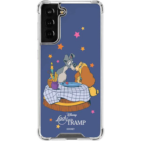 Disney Lady & The Tramp Bella Notte Galaxy S21 FE Clear Case