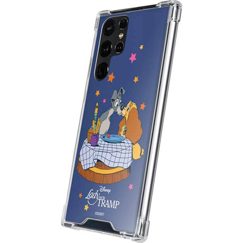 Disney Lady & The Tramp Bella Notte Galaxy S22 Ultra Clear Case