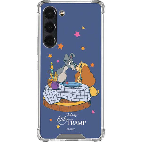 Disney Lady & The Tramp Bella Notte Galaxy S23 Plus Clear Case