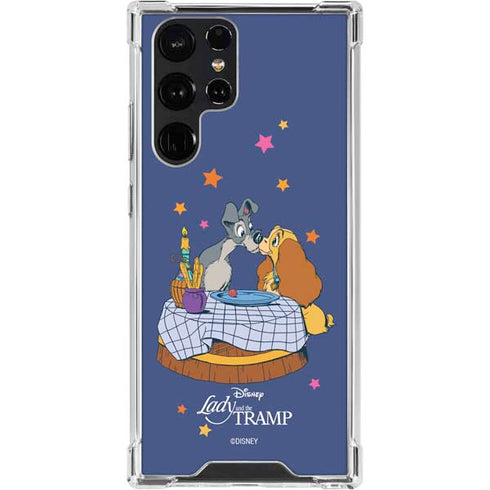 Disney Lady & The Tramp Bella Notte Galaxy S23 Ultra Clear Case