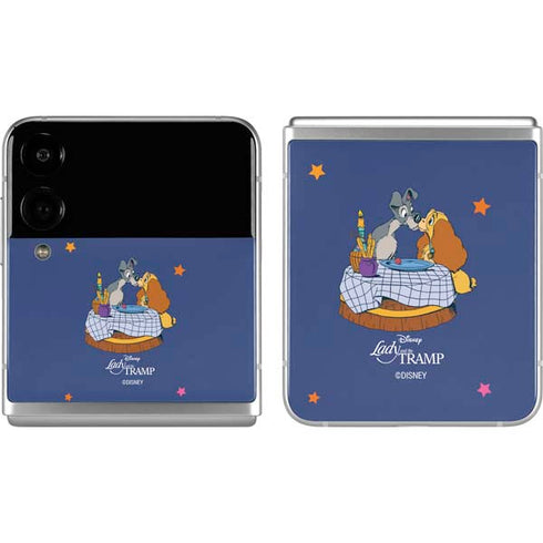 Disney Lady & The Tramp Bella Notte Galaxy Z Flip4 5G Skin