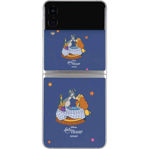 Disney Lady & The Tramp Bella Notte Galaxy Z Flip4 5G Skin