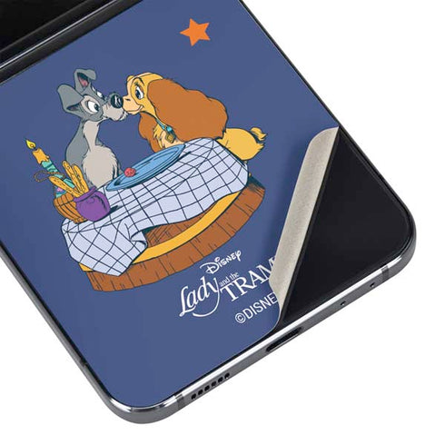 Disney Lady & The Tramp Bella Notte Galaxy Z Flip5 5G Skin