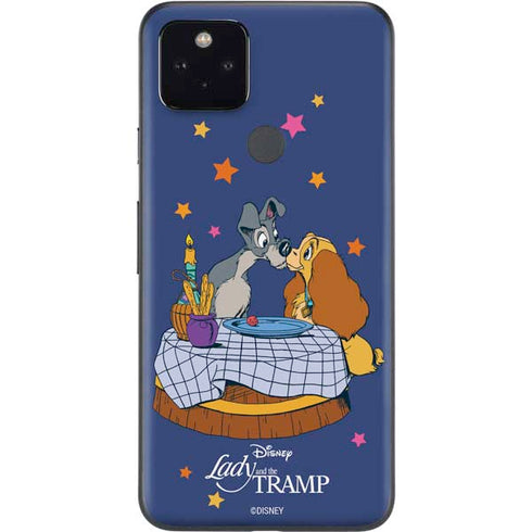 Disney Lady & The Tramp Bella Notte Google Pixel 4a 5G Skin