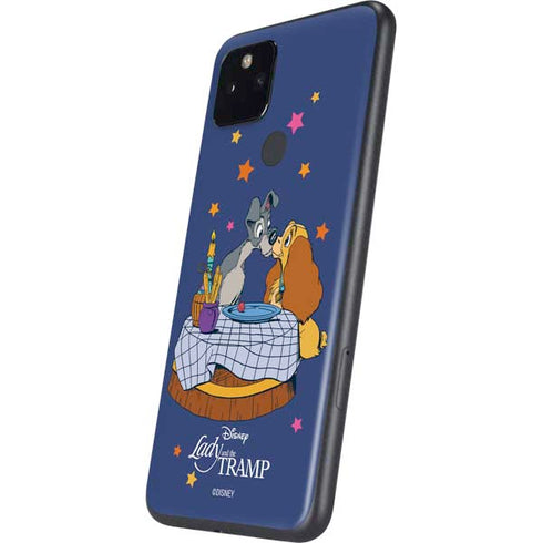 Disney Lady & The Tramp Bella Notte Google Pixel 4a 5G Skin