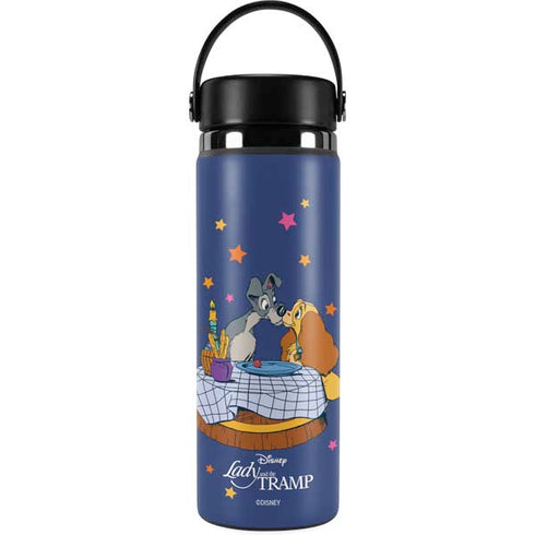 Disney Lady & The Tramp Bella Notte Hydro Flask 20oz Wide Mouth Skin