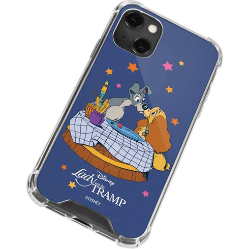 Disney Lady & The Tramp Bella Notte iPhone 13 Mini Clear Case