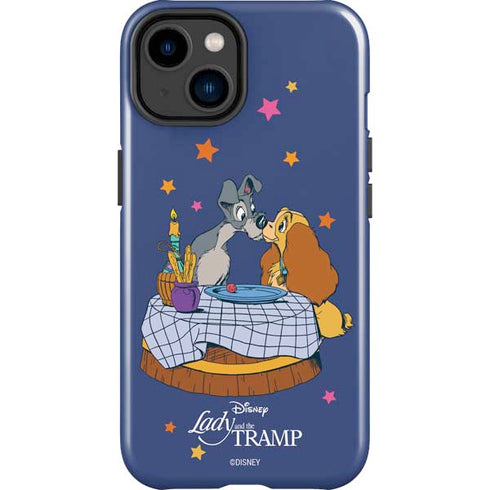 Disney Lady & The Tramp Bella Notte iPhone 14 Plus Impact Case