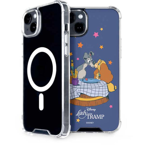 Disney Lady & The Tramp Bella Notte iPhone 14 Plus MagSafe Case