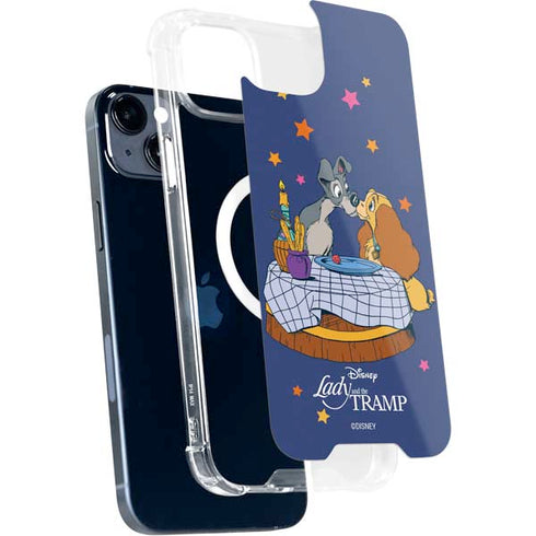 Disney Lady & The Tramp Bella Notte iPhone 14 Plus MagSafe Case