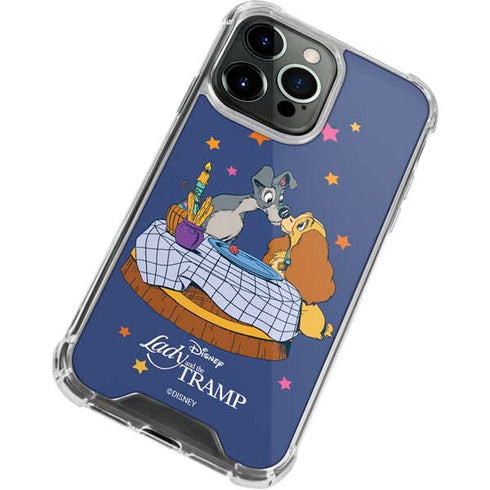 Disney Lady & The Tramp Bella Notte iPhone 14 Pro Clear Case