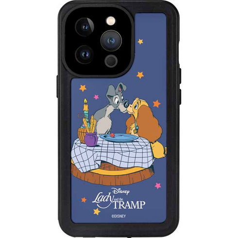 Disney Lady & The Tramp Bella Notte iPhone 14 Pro Waterproof Case
