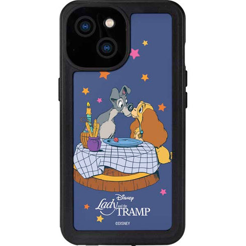 Disney Lady & The Tramp Bella Notte iPhone 15 Waterproof Case
