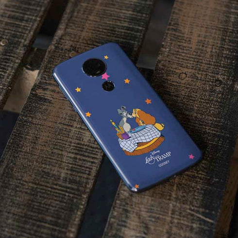 Disney Lady & The Tramp Bella Notte Moto E5 Plus Skin