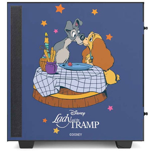Disney Lady & The Tramp Bella Notte NZXT H510 Compact ATX Mid-Tower Case Skin