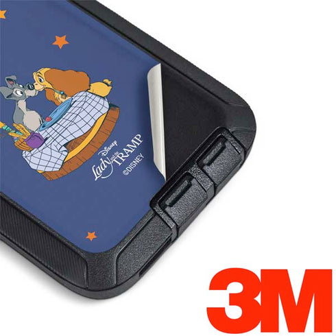 Disney Lady & The Tramp Bella Notte Otterbox Defender Galaxy Skin