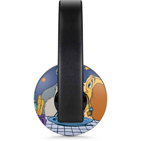 Disney Lady & The Tramp Bella Notte PlayStation 4 Gold Wireless Headset Skin