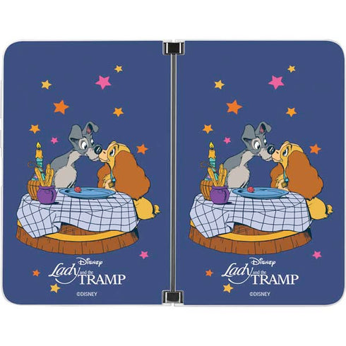Disney Lady & The Tramp Bella Notte Surface Duo Skin