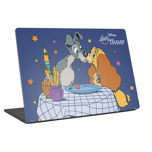 Disney Lady & The Tramp Bella Notte Universal Laptop 12in (9.8 x 6.8in) Skin