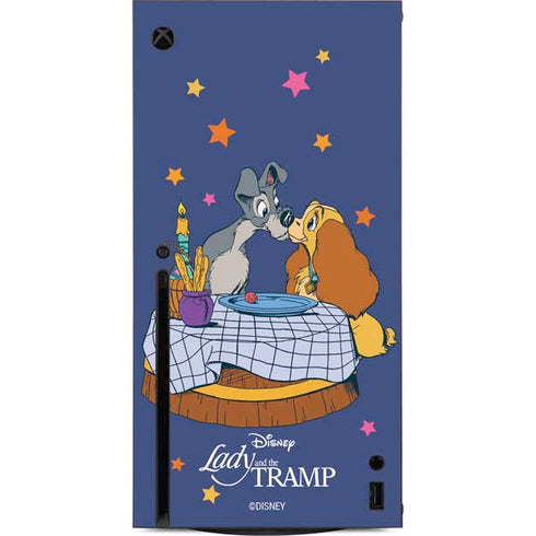 Disney Lady & The Tramp Bella Notte Xbox Series X Console Skin