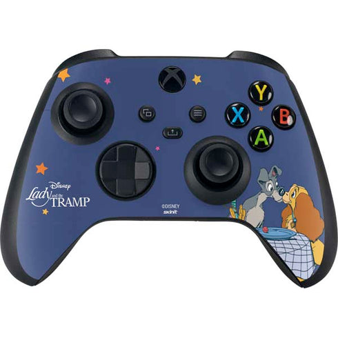 Disney Lady & The Tramp Bella Notte Xbox Series X Controller Skin