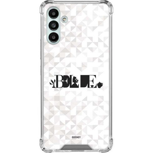 Disney Princess Belle Chromatic Galaxy A13 5G Clear Case