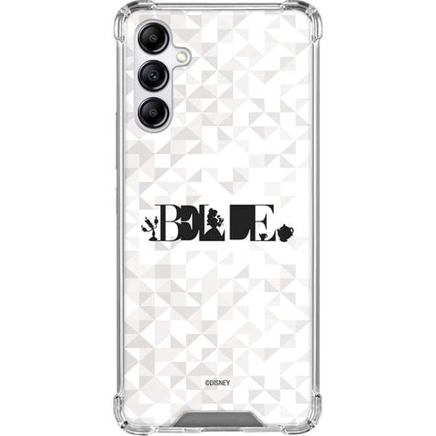 Disney Princess Belle Chromatic Galaxy A15 5G Clear Case