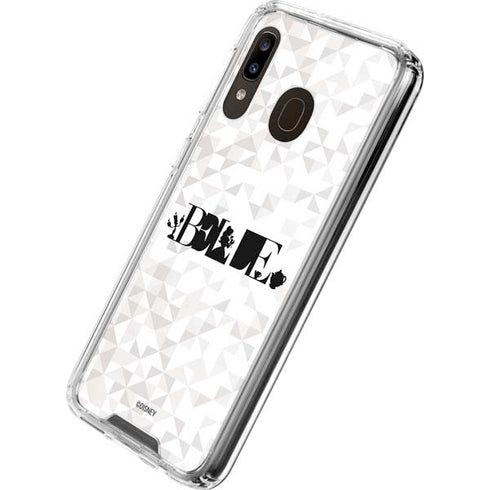Disney Princess Belle Chromatic Galaxy A30 Clear Case