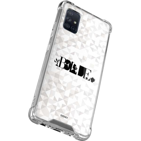 Disney Princess Belle Chromatic Galaxy A51 5G Clear Case
