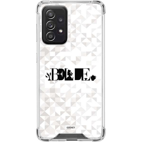 Disney Princess Belle Chromatic Galaxy A52 5G Clear Case