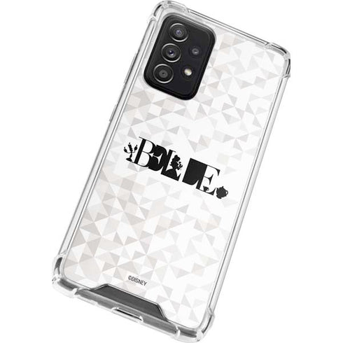 Disney Princess Belle Chromatic Galaxy A52 5G Clear Case
