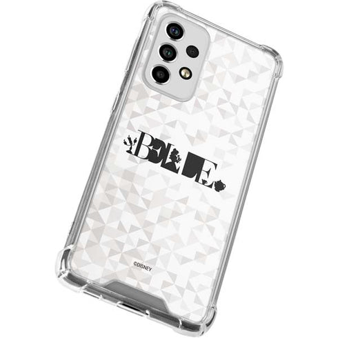 Disney Princess Belle Chromatic Galaxy A53 5G Clear Case