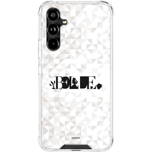Disney Princess Belle Chromatic Galaxy A54 5G Clear Case