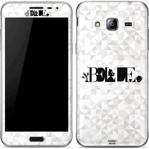 Disney Princess Belle Chromatic Galaxy J3 Skin