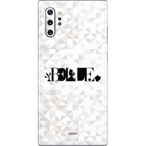 Disney Princess Belle Chromatic Galaxy Note 10 Plus Skin