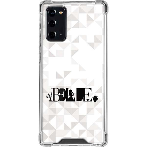Disney Princess Belle Chromatic Galaxy Note20 5G Clear Case