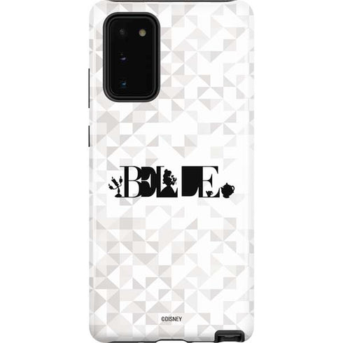 Disney Princess Belle Chromatic Galaxy Note20 5G Pro Case