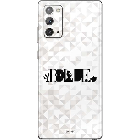 Disney Princess Belle Chromatic Galaxy Note20 5G Skin
