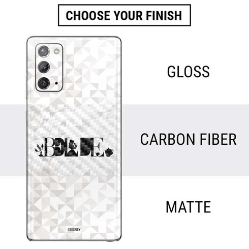 Disney Princess Belle Chromatic Galaxy Note20 5G Skin