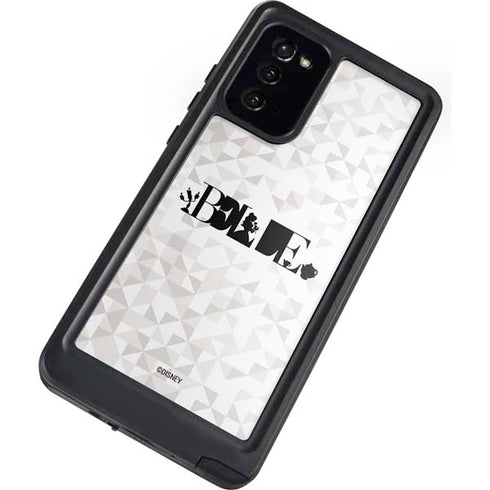 Disney Princess Belle Chromatic Galaxy Note20 5G Waterproof Case