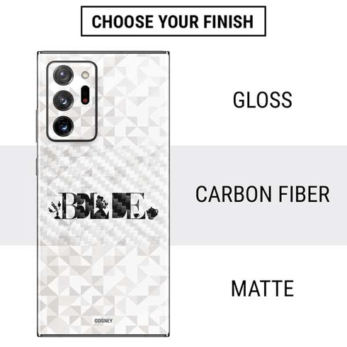 Disney Princess Belle Chromatic Galaxy Note20 Ultra 5G Skin