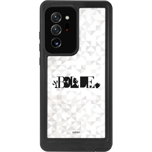 Disney Princess Belle Chromatic Galaxy Note20 Ultra 5G Waterproof Case