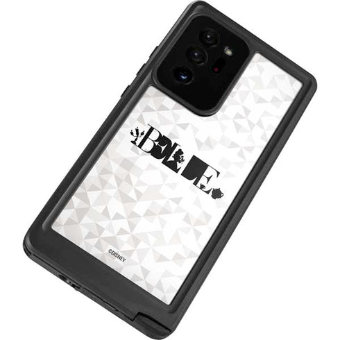 Disney Princess Belle Chromatic Galaxy Note20 Ultra 5G Waterproof Case