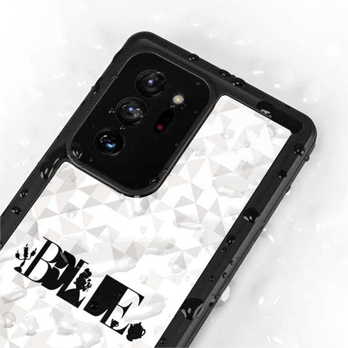Disney Princess Belle Chromatic Galaxy Note20 Ultra 5G Waterproof Case