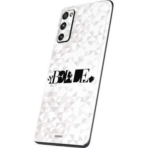 Disney Princess Belle Chromatic Galaxy S20 Fan Edition Skin