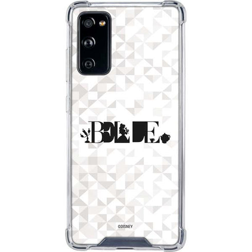 Disney Princess Belle Chromatic Galaxy S20 FE Clear Case